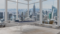 MARMI Lucite Pool Table