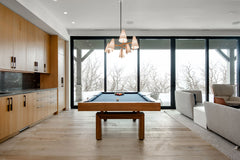 AROCK Walnut Pool Table