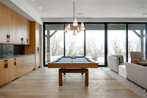 AROCK Walnut Pool Table