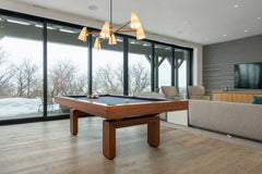 AROCK Walnut Pool Table