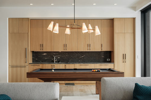 Walnut Dining Pool Table