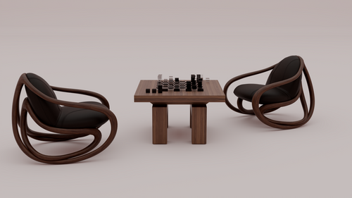 Arock Element Coffee & Board Game Table