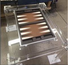 lucite game board table