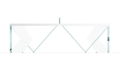 glass pingpong table