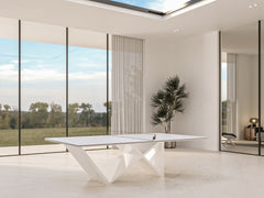 Abstract Custom Ping Pong Table