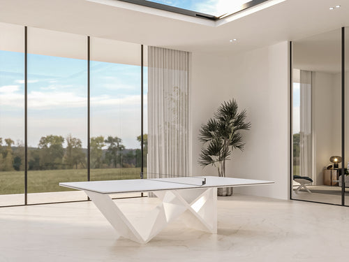 Abstract Custom Ping Pong Table