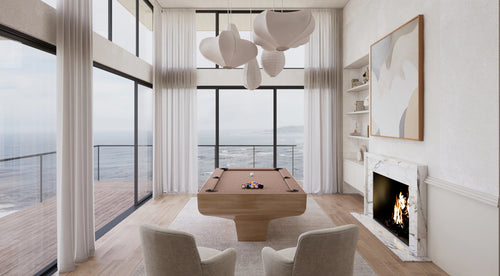 OAK Modern Pool Table
