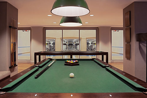 TRIBECA Linear Pool Table
