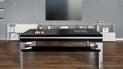 Baker Stainless Black Gloss - Pool Table Portfolio