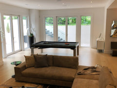 Baker Stainless Black Gloss - Pool Table Portfolio