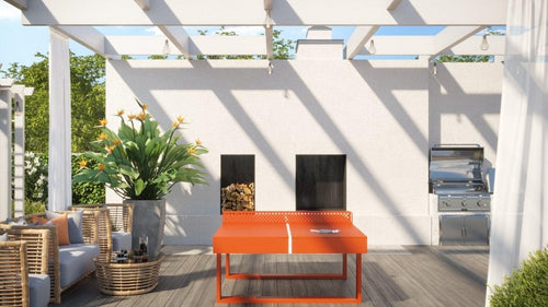 All weather Aluminum Deco Ping Pong Pure - Pool Table Portfolio