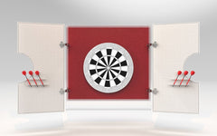 Lucite Dart Cabinet - Pool Table Portfolio