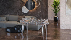 Mid Century Lucite Foosball - Pool Table Portfolio