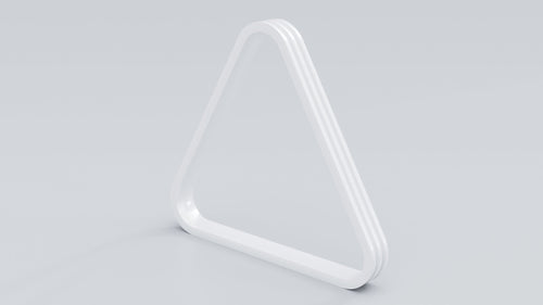 Urack White Floor Cue Rack - Pooltableportfolio