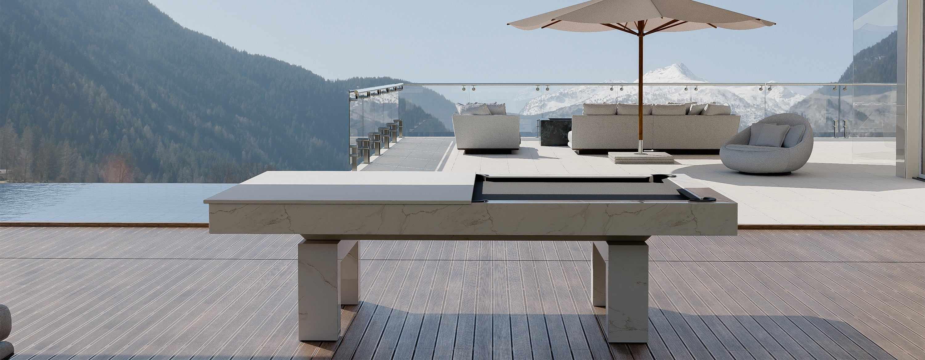 Stone and Marble Accents on Pool Tables: Elegant or Too Much?