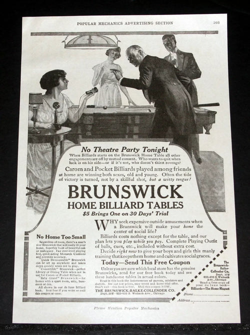 How Brunswick Billiards Transformed Pool into a Respectable Sport