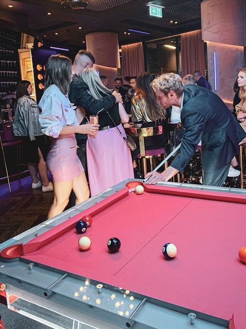 How to Use Negative Space Around a Pool Table