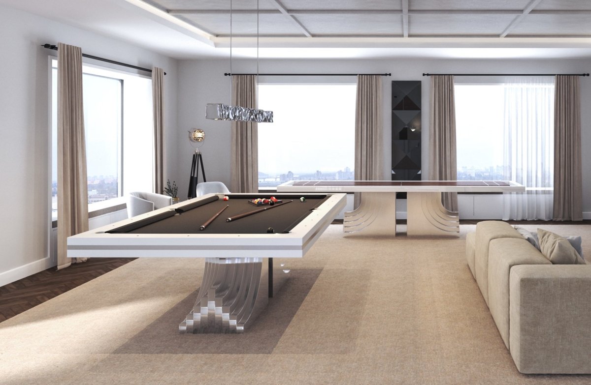 Our new Art Deco inspired Billiard and Shuffleboard design - Pool Table Portfolio
