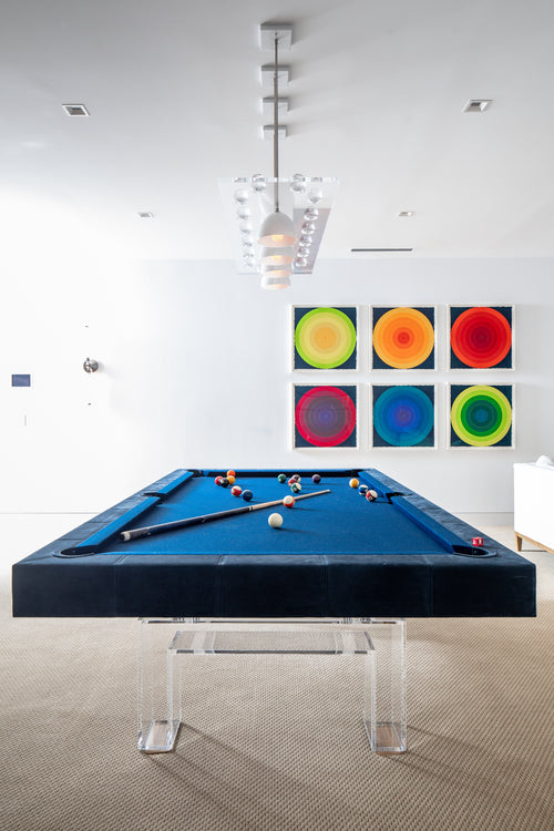 AROCK Nubuck Pool Table