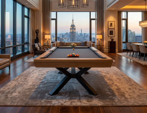Industrial 8ft Pool Table