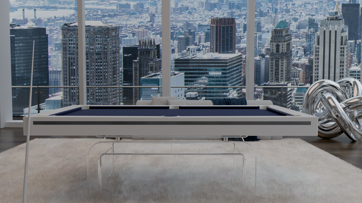 MARMI Lucite Pool Table