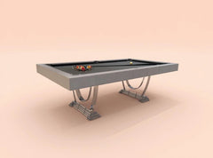 NAIROBI Leather & Lucite Pool Table