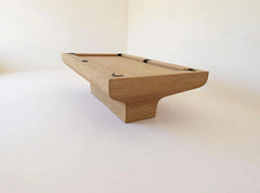 Modern Oak Pool Table