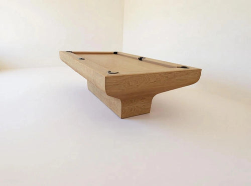 Modern Oak Pool Table