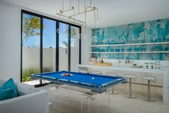 AROCK Lucite Pool Table