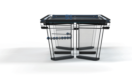 X45 Tharsis Glass Pool Table