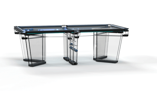 X45 Tharsis Glass Pool Table