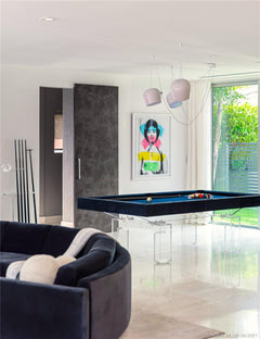 AROCK Nubuck Pool Table