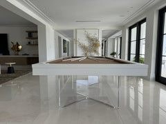 CHILENO BAY Lucite Pool Table