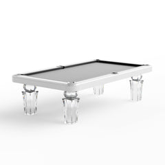 Luxury Glass Leg Pool Table