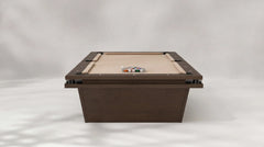 Harvard pool table with beige felt
