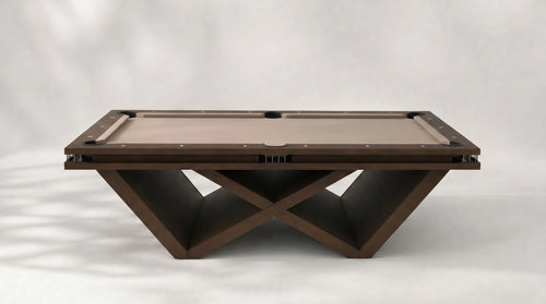 harvard modern wood pool table 