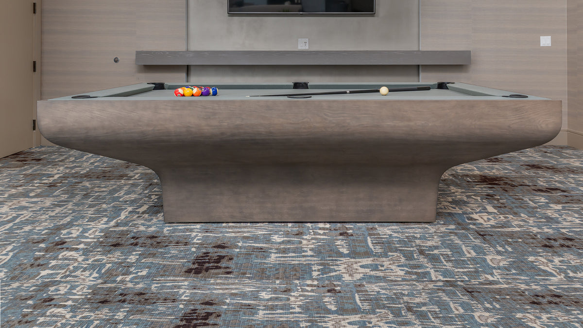 SATINE Grey Ash Pool Table