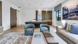 SATINE Grey Ash Pool Table