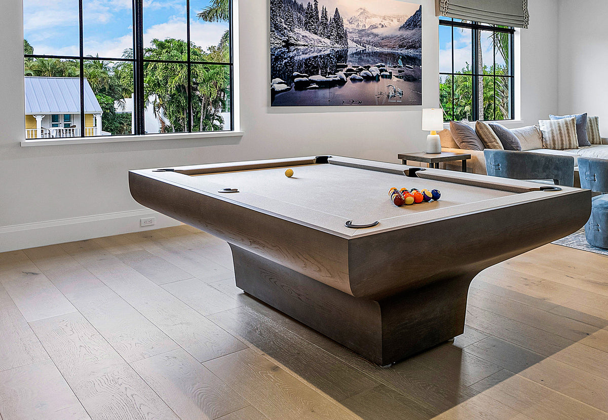 Satine Black - Contemporary Pool Tables – Pool Table Portfolio