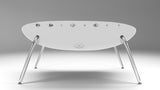 White luxury foosball table
