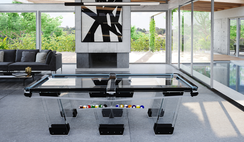 X77 Olympus Glass Pool Table
