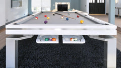Baker Stainless Black Gloss - Pool Table Portfolio